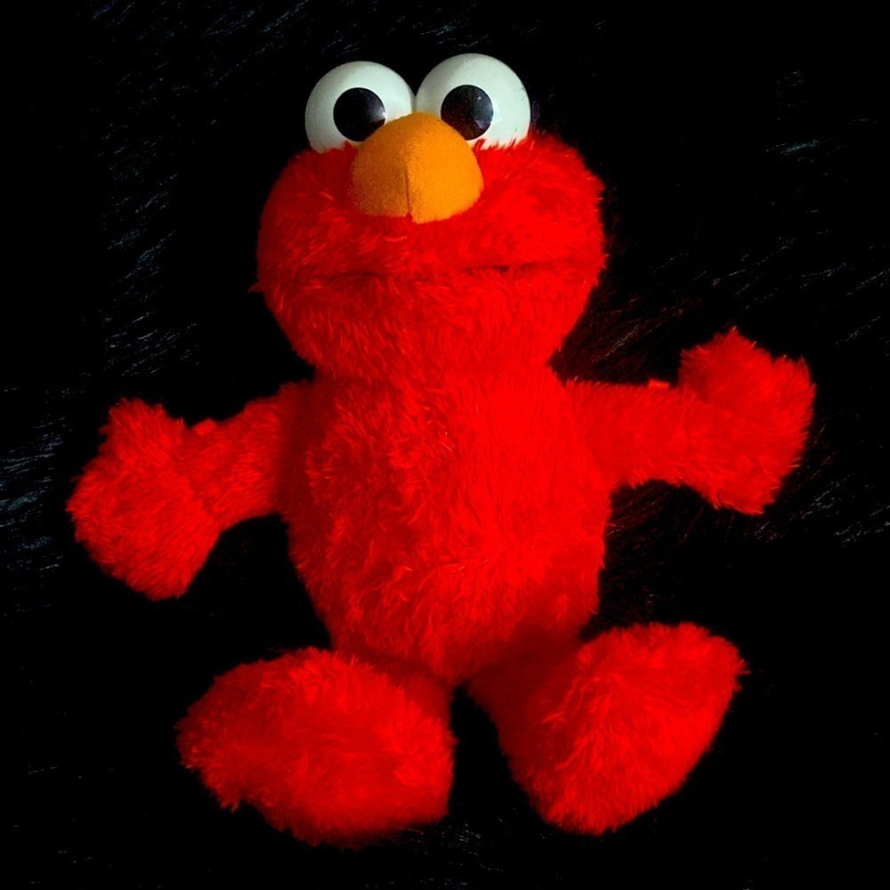 Sesame Street Elmo sing with me interactive learning toy singing